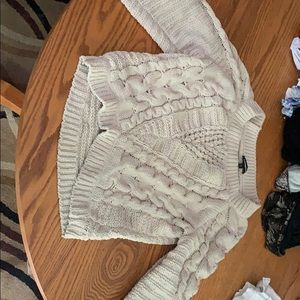 Tan sweater from express